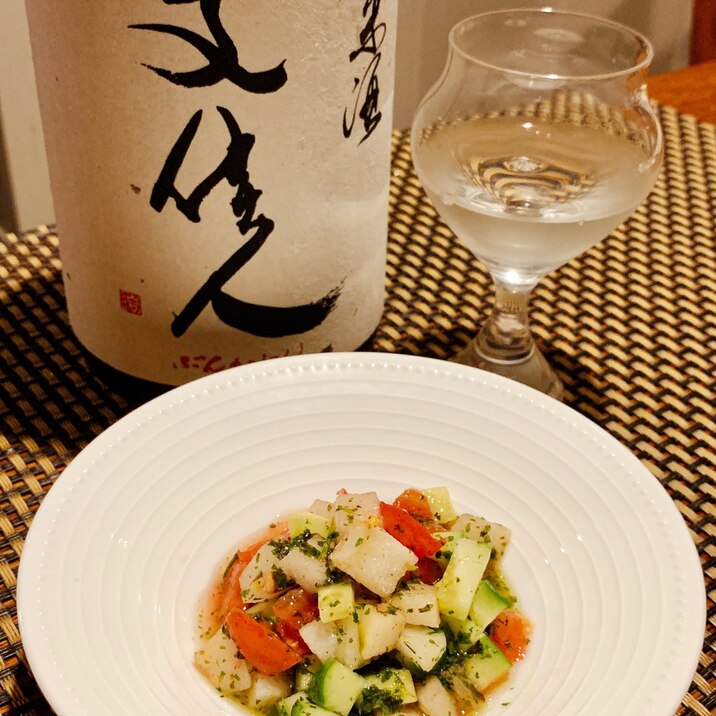 日本酒にワインに 梨のキューブサラダ レシピ 作り方 By 酔いどれんぬ 楽天レシピ 日本酒にワインに 梨のキューブサラダ レシピ 作り方 By 酔いどれんぬ 楽天レシピ